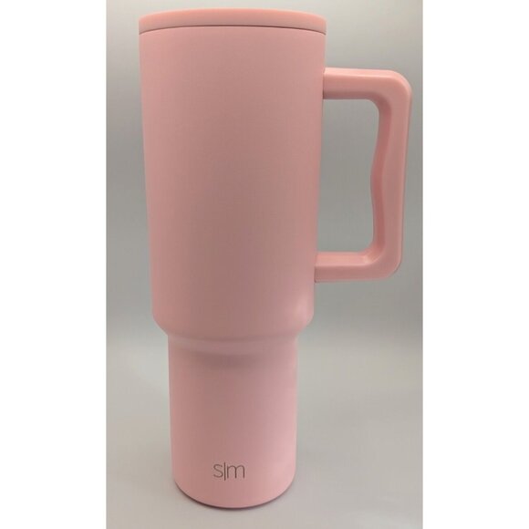 Simple Modern 40 oz Pink Trek Tumbler with straw lid Like New - Picture 2 of 6